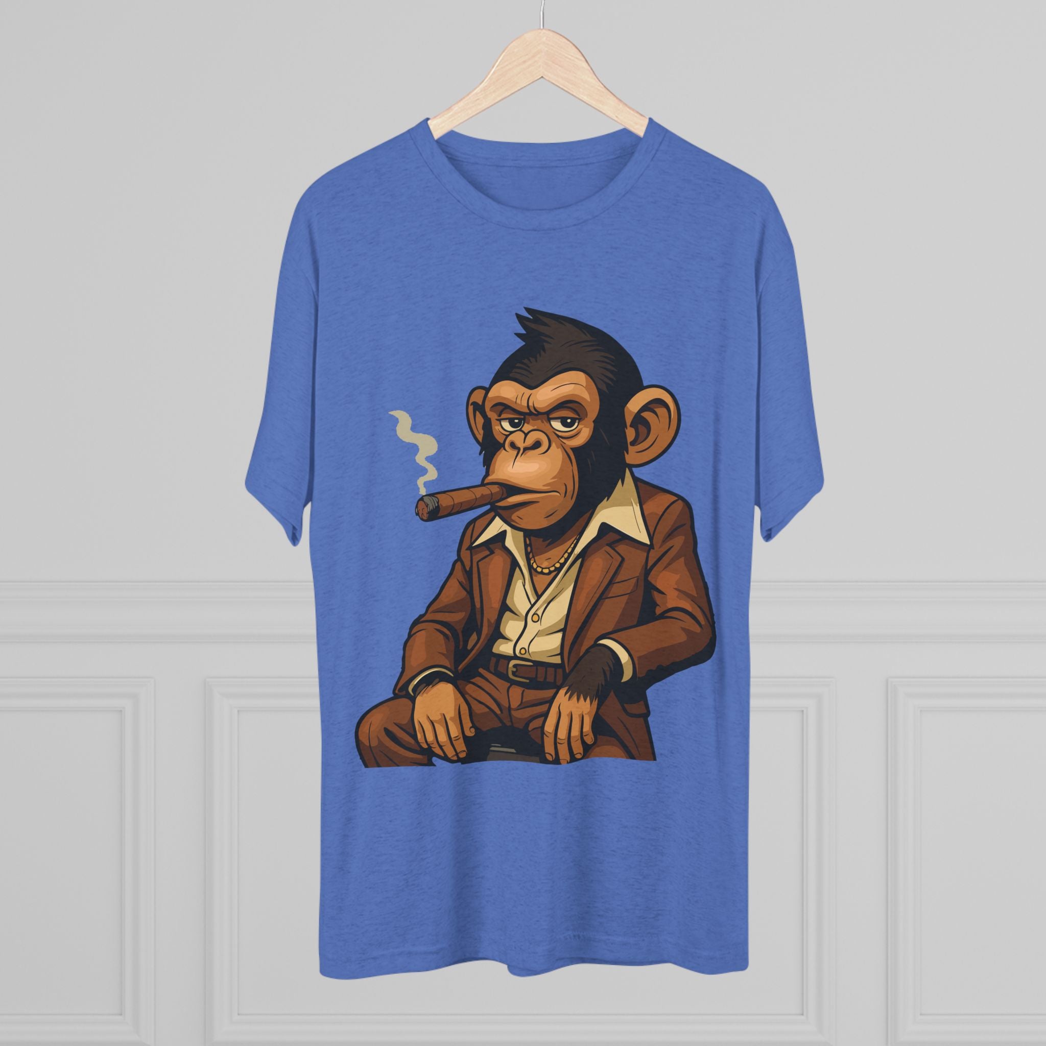 Cigar-Smoking Mafia Monkey Tee