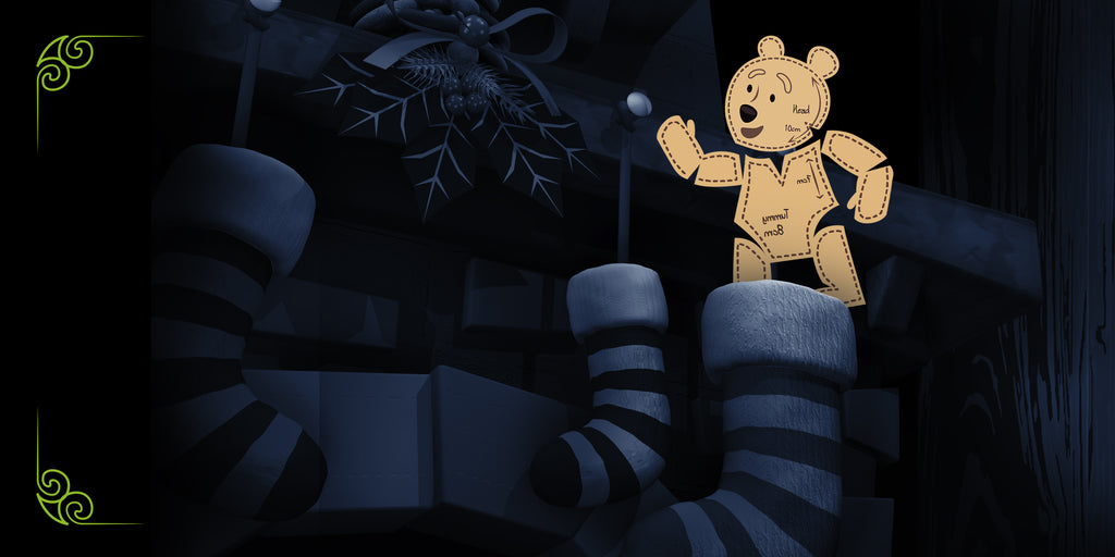 A Teddy Bear Christmas Wish (Softcover)