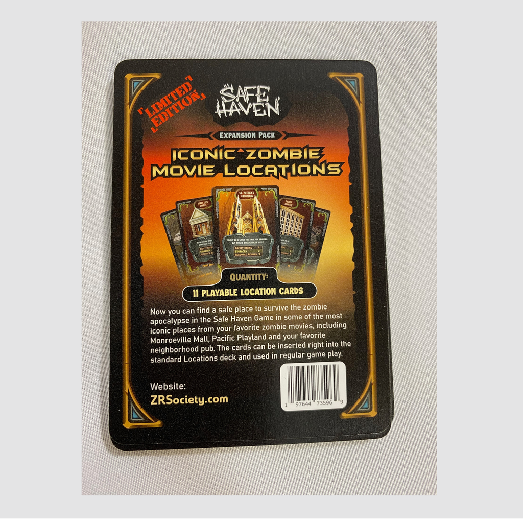 Safe Haven Game Collectible Locations Expansion Packs