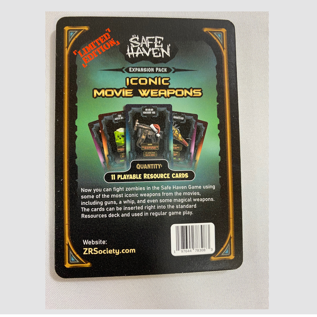 Safe Haven Game Collectible Resources Expansion Pack